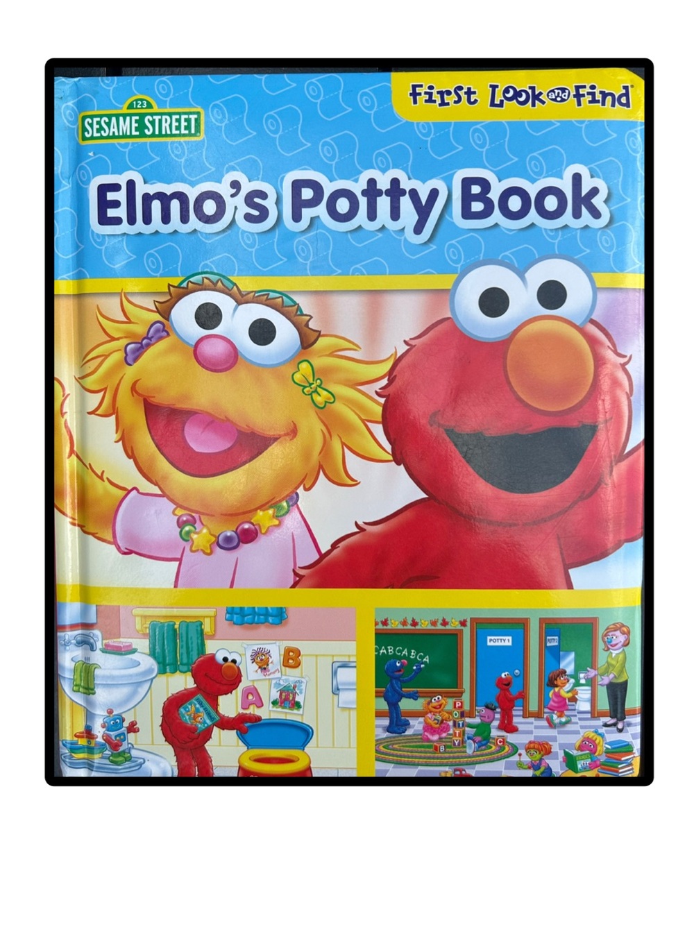 BUNDLE & SAVE 🎉Sesame Street Elmo's First Look & Find Potty Board Book